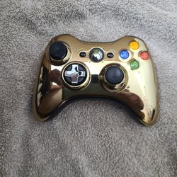 Special Edition Gold Xbox360 Controller 