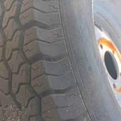 Duro ST175/80R13 Trailer Tire with Rim