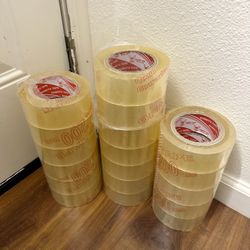 Heavy Duty Clear Packaging Tape for Shipping 18 Big Roll 200 Yard Per Roll Total 3600 Yard New condition 