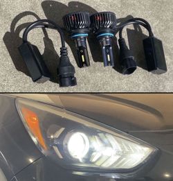 9006 HB4 6K BRIGHT WHITE 16000 LUMENS LED LIGHTS $40