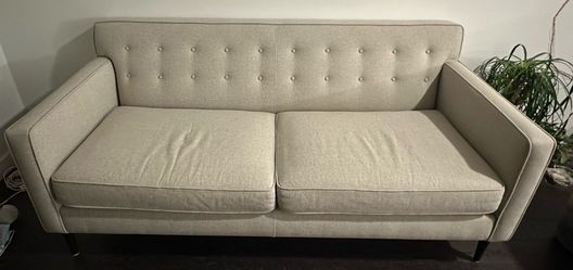 Room & Board 69" Holmes Loveseat in Summer Linen