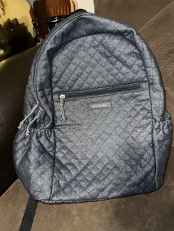 Vera Bradley Essential quilted denim backpack