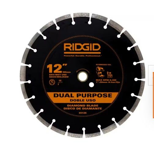 NEW STILL IN PACKAGE 12 Inch Dimond Cutting Blade