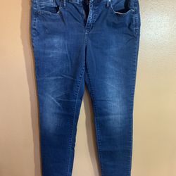 Calvin Klein Jeans Women's Dark Blue Skinny Jeans - 32