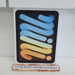 New-ipad Mini 6 - Tablet - Payments Available - Pay $1 Down To take It home