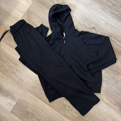 Hoodie & Sweatpants Black Set UNISEX 