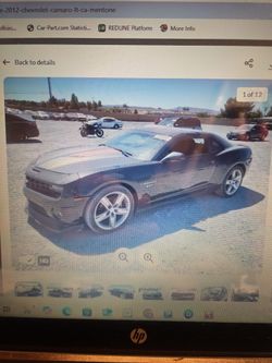 Parting Out 12 Camaro 