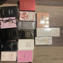 Cologne and perfumes