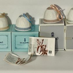 Lladro Porcelain Holiday Bells