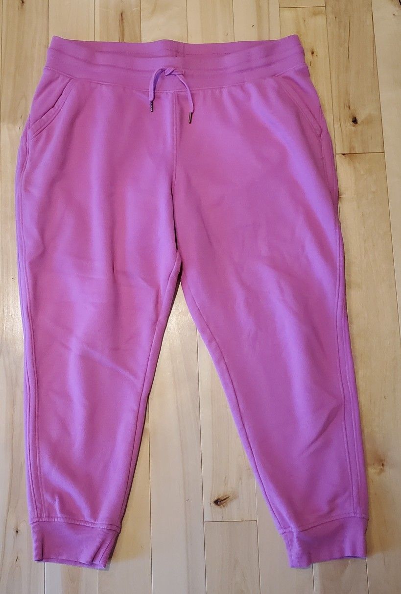 Tek Gear Ultra Soft Fleece Pink Joggers (XXL)