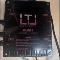 LTL Controls Master 8 Lighting Relay controller  (Grow Equipment)
