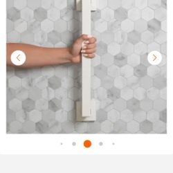 Grab Bar 16in White New