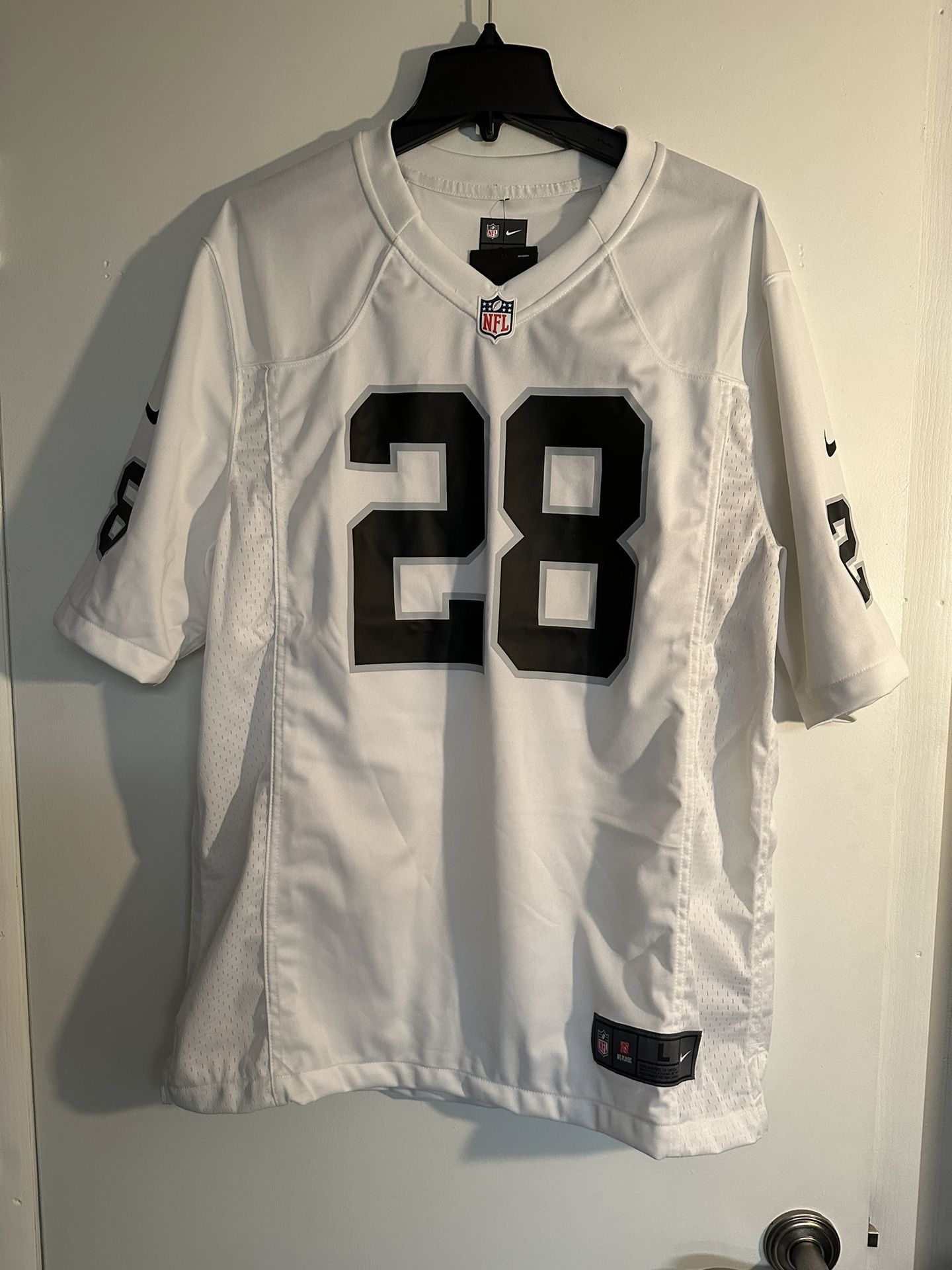 Las Vegas Raiders Josh Jacobs #28 Nike ON FIELD Jersey - Sz. Large