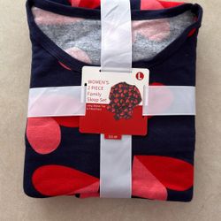 Valentine Day  Women’s 2 piece family sleep set pajama 