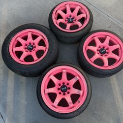Up for sale is a clean set of XXR wheels 15x8 – 4x100 / 4x114.3 – 0 Offset