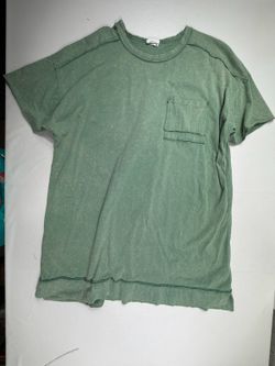 New Life Vintage Style Green Cotton T-Shirt 2X