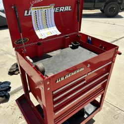U.S. General Tool Box – Loaded with Tools – Great Condition!