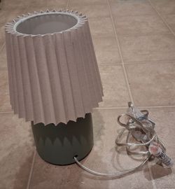 Small green lamp
