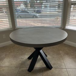 Stevens Contemporary Two-Tone Dining Table