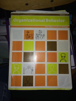 Organizational behavior. Business book.