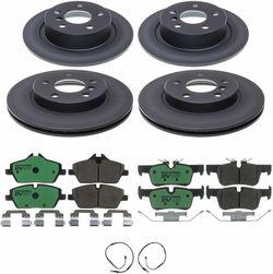 PowerStop EV35 Front & Rear Brake Pads and Rotor Kit for BMW i3 2014-2021 i3s 2018-2021 EVK8113