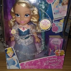 Disney Princess Magical Wand Cinderella 14"       