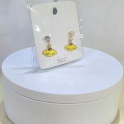 Pompompurin Sanrio Dangle Earings 