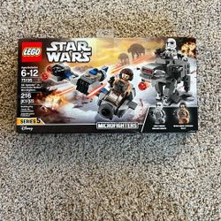 LEGO 75195 Star Wars Ski Speeder vs First Order Walker Microfighters Brand New