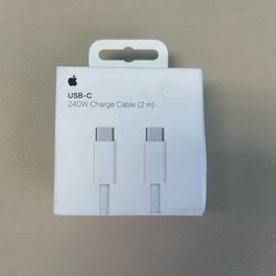 Apple USB-C 240W Charge Cable (2m)