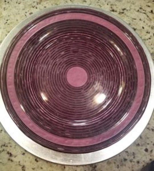 Purple Glass Plates $20/set Of 4, Chargers $1ea