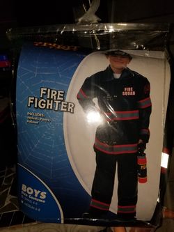 Brand new firefighters costume