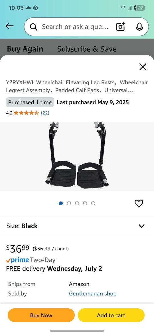 Wheelchair Leg Rest