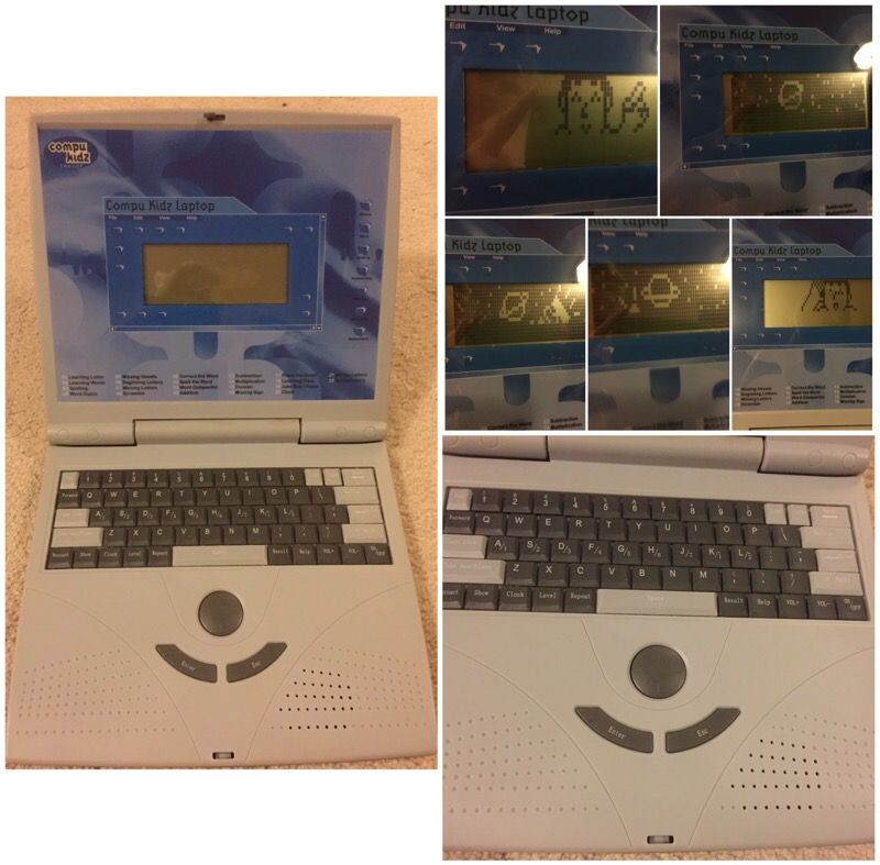 $40. - Compu Kidz Teach & Talk Laptop