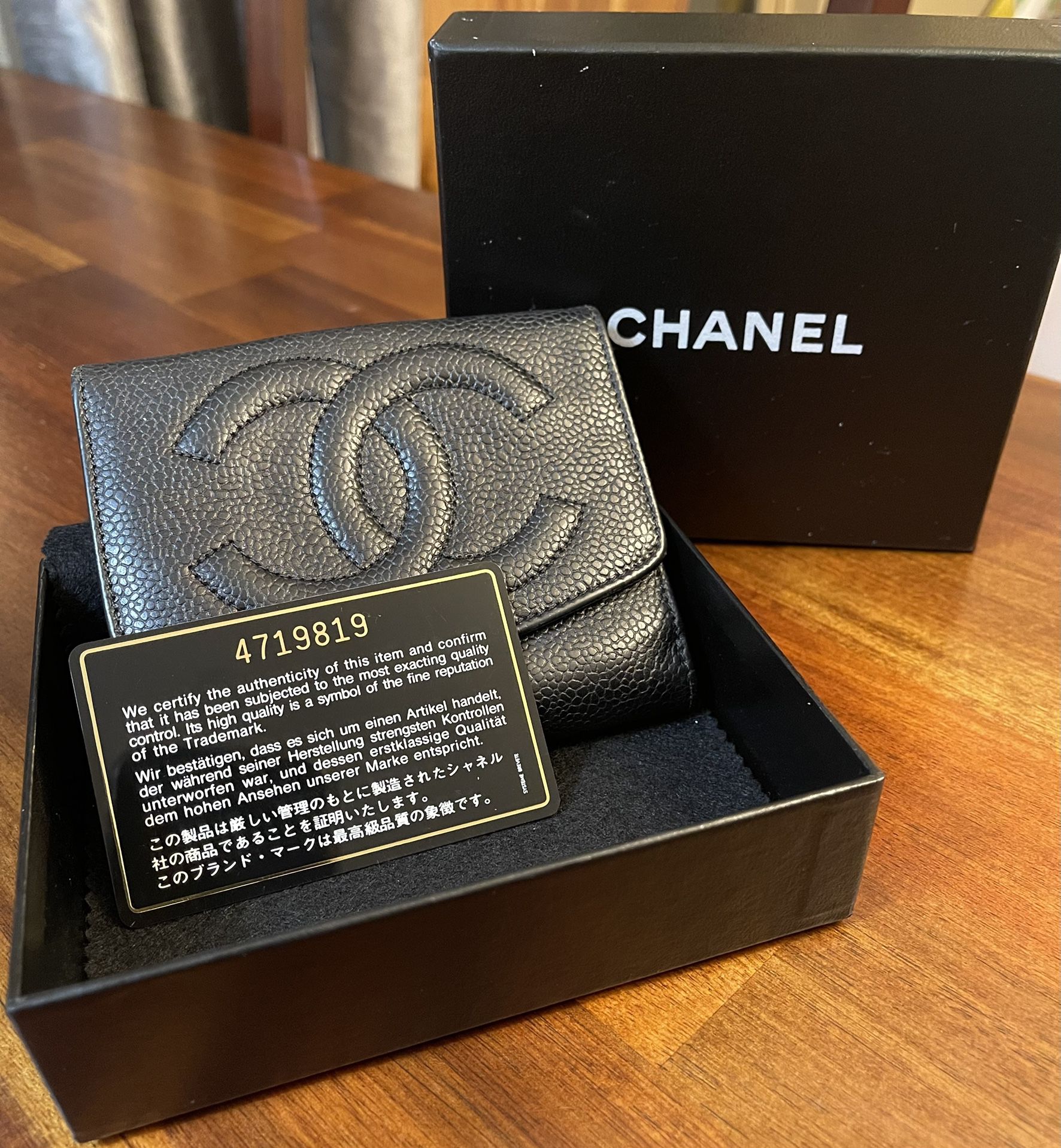 chanel timeless cc wallet