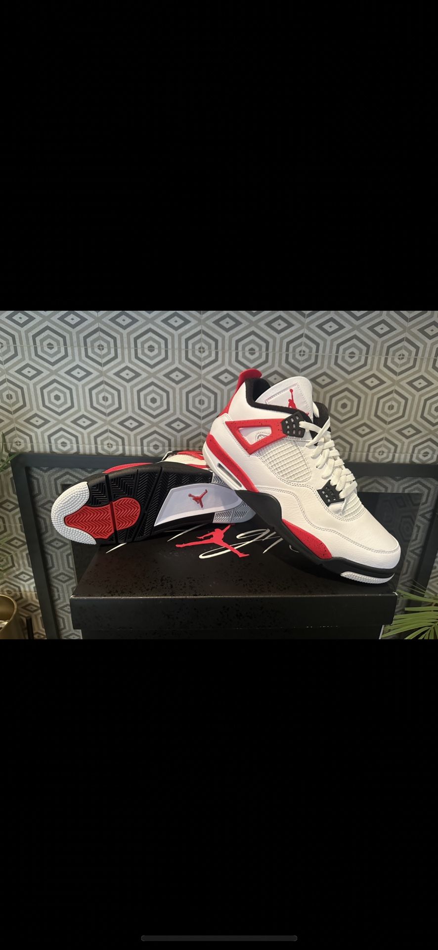 Jordan 4 “Cement Red”