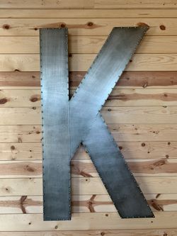 Large “K” Art work