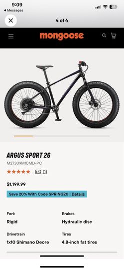 Mongoose Fat Tire Bike
