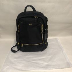 TUMI VOYAGEUR Celina Backpack Black/Gold
