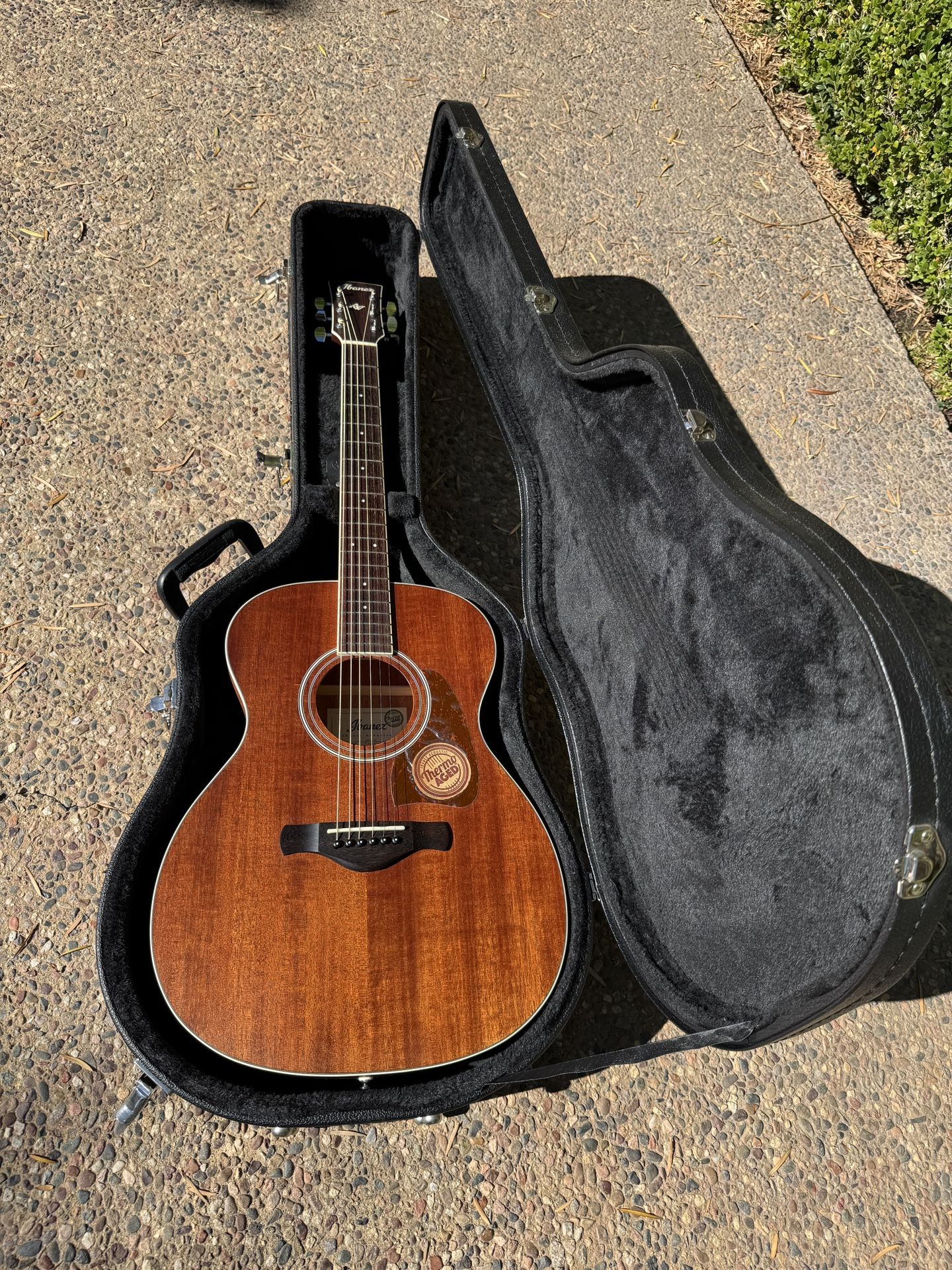 Ibanez AC340-OPN Acoustic Guitar With Hard Shell Case
