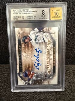 2024 Topps Inception Transformation Autograph Edgar Martinez /75