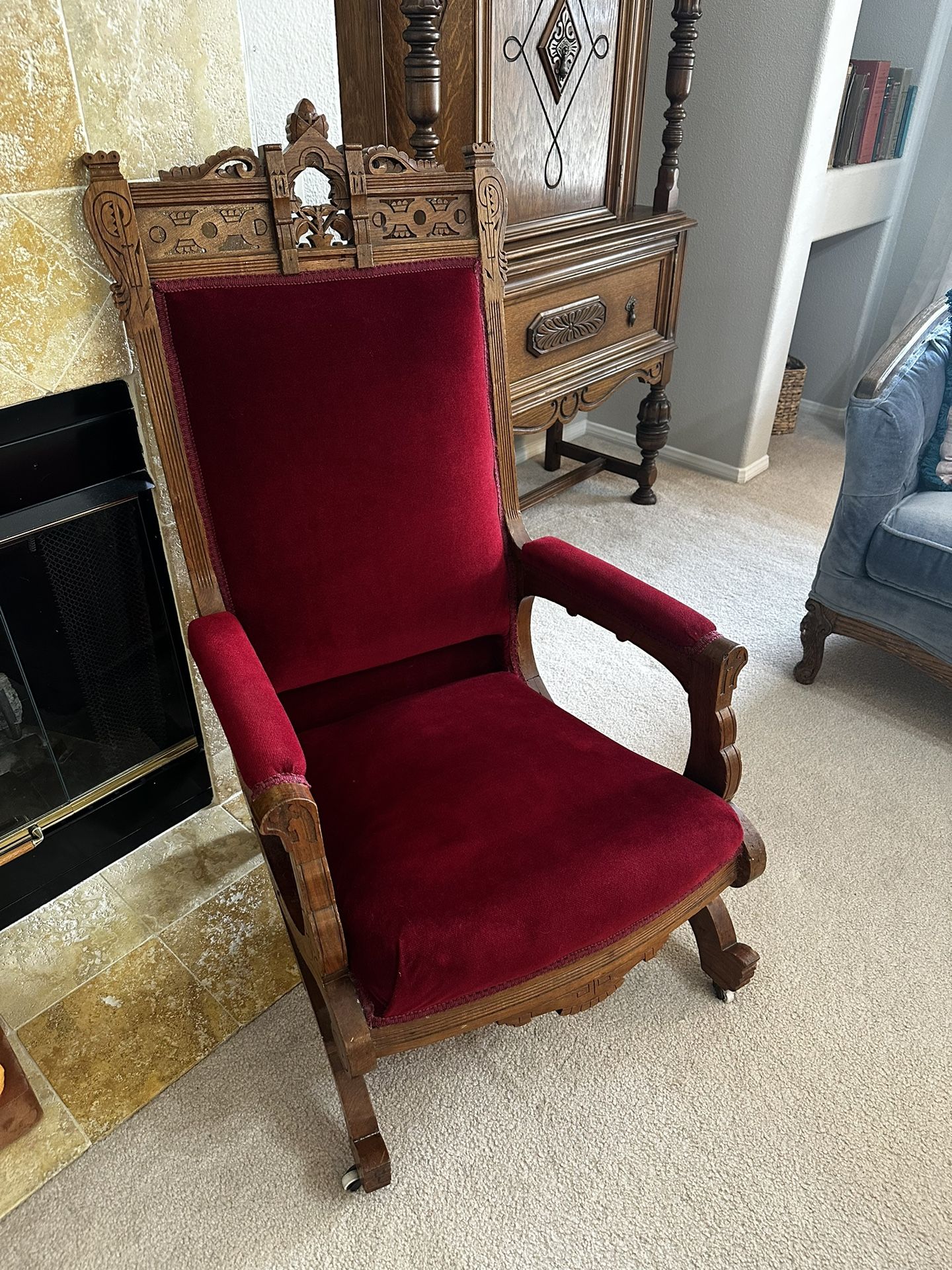 Antique Eastlake Rocking Chair