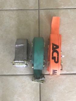Tie Down Straps -Moving Straps 3 pieces