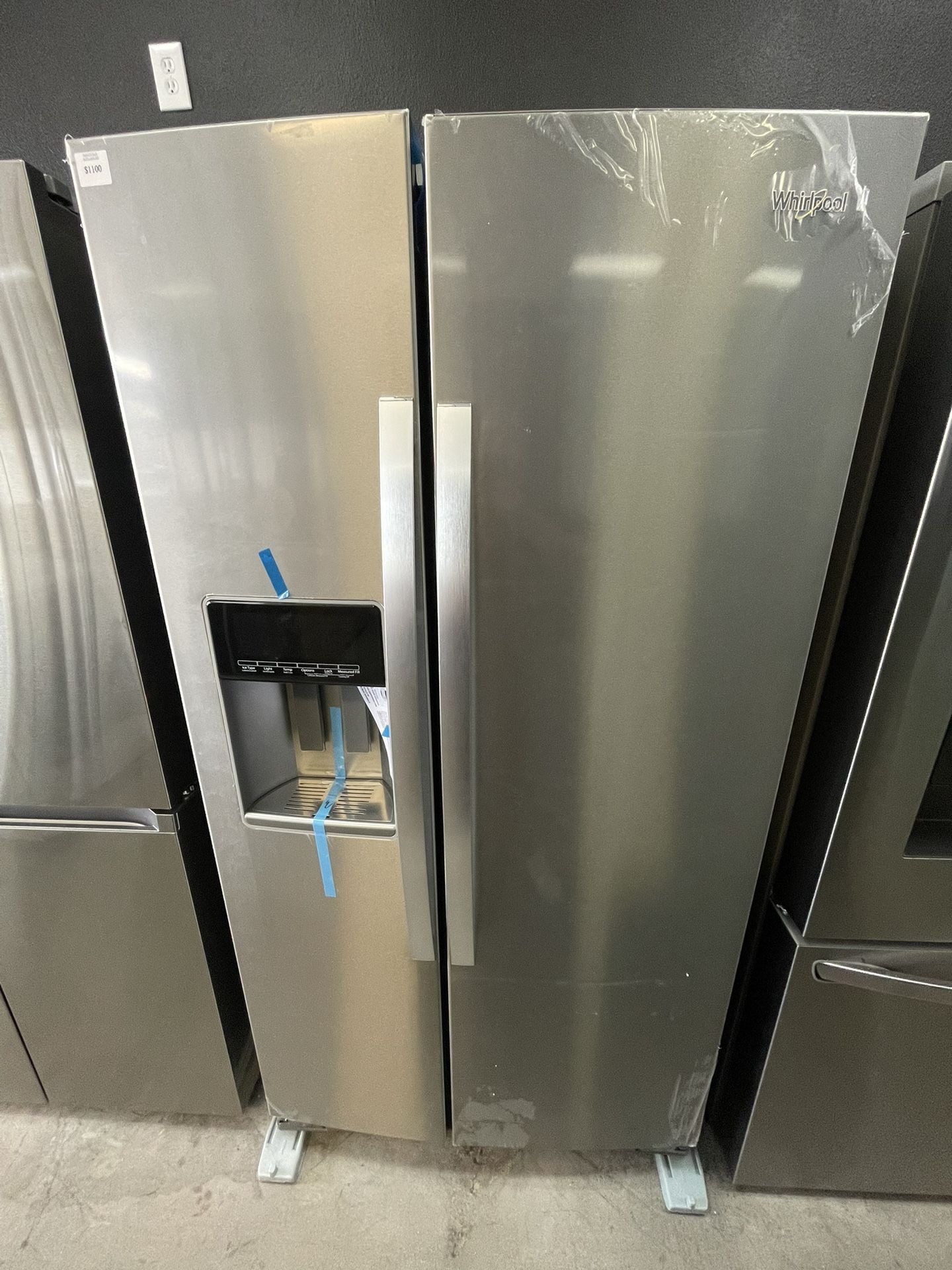 Whirlpool 2 Door / Side By Side Refrigerator