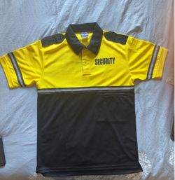 First Class Two Tone Bike Patrol Shirt with Zipper Pocket with Security ID