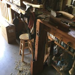 Blacksmith Post Leg Shop Vise 