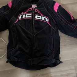 Woman Armor Icon Racing Jacket