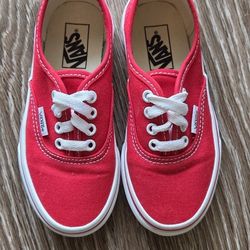 Vans Authentic Red 12 Kids