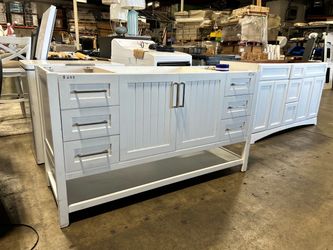 Bathroom Vanity Sale! 59”, 60” double sink vanity