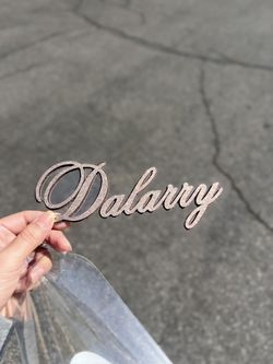 Custom name Cake Toppers