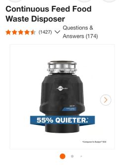 Power 900, 3/4 HP Garbage Disposal, Power Series EZ Connect Continuous Feed Food Waste Disposer